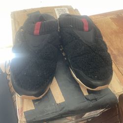Teva Ember Shoes Size 10 Black Sherpa 