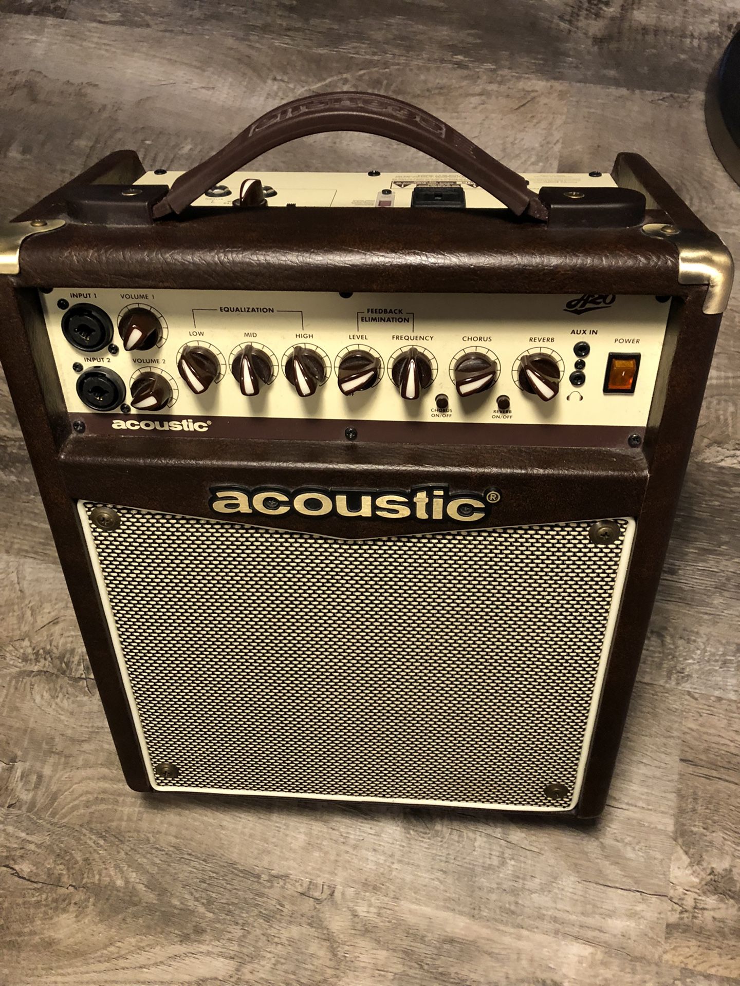 Acoustic A20 20W Acoustic Guitar Amplifier