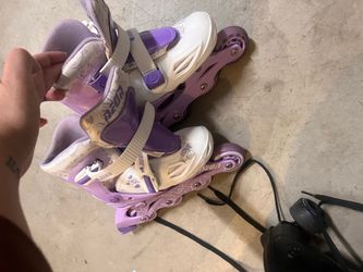 Kid roller blade