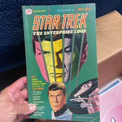 Star Trek Enterprise Logs #2 1976 Vintage
