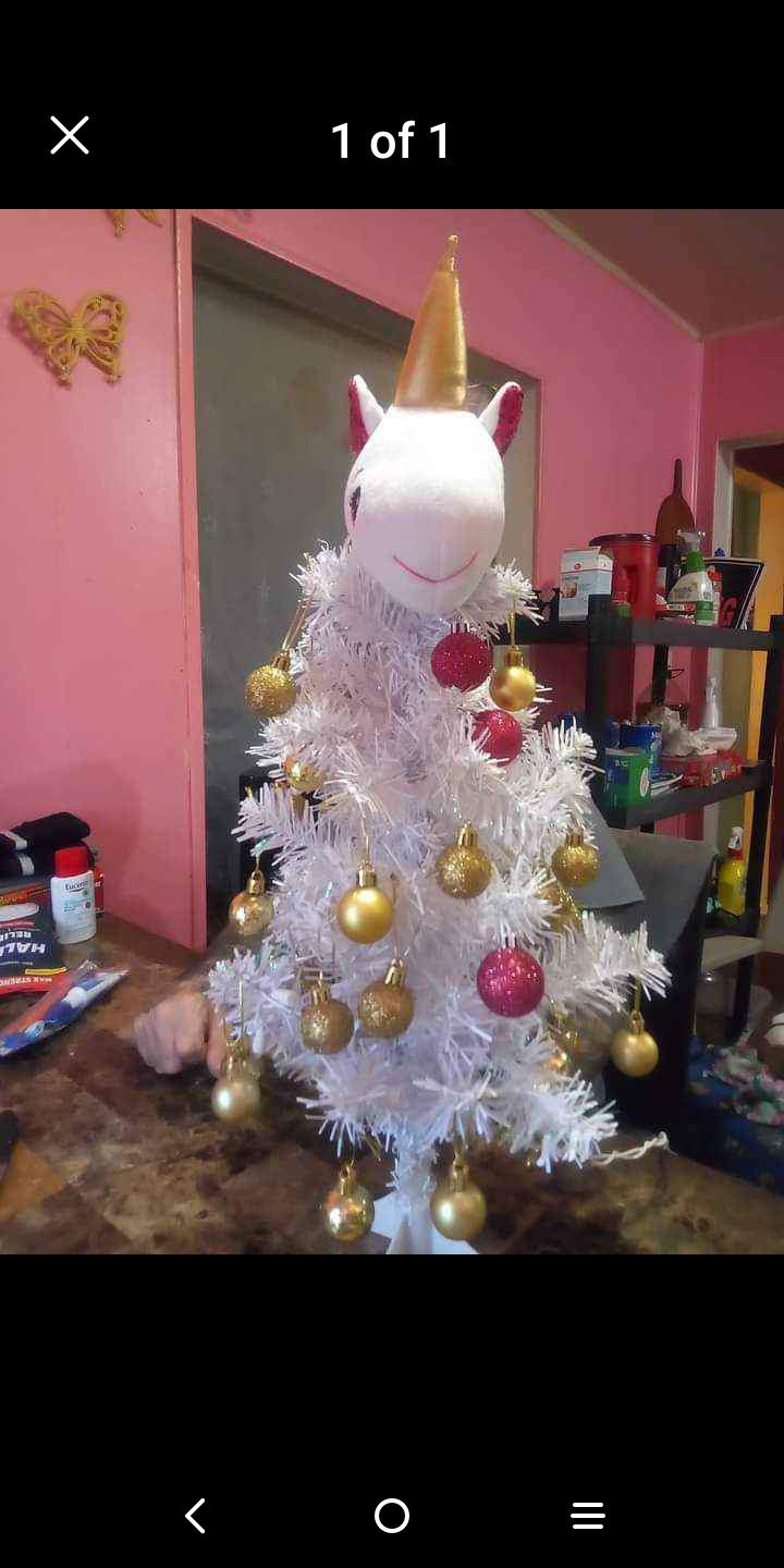 Unicorn Christmas Tree
