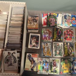Box Full Of Sports Cards 