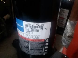 Three and a half ton compressor Copeland
