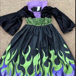 Girls Witch Costume For Ages 3-5