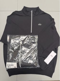 Black Alo 1/4 Zip