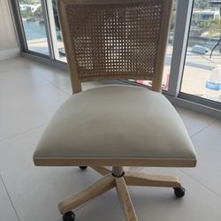 Modern Home Office Chair Comfortable Upholstered Armless Desk Chair