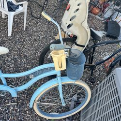 2 Crusier Bicycles !  The White Wheels Needs To Be Replaced !