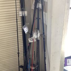 Fishing Poles Starting  At $20