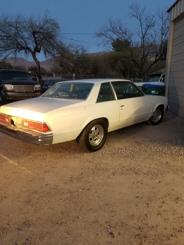 78 malibu hot rod project