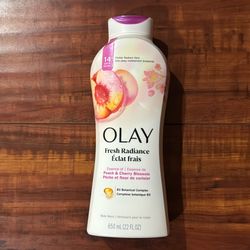 Olay Fresh Radiance B3 Botanical Complex Body Wash: Peach And Cherry Blossom  Scent; 22 oz 