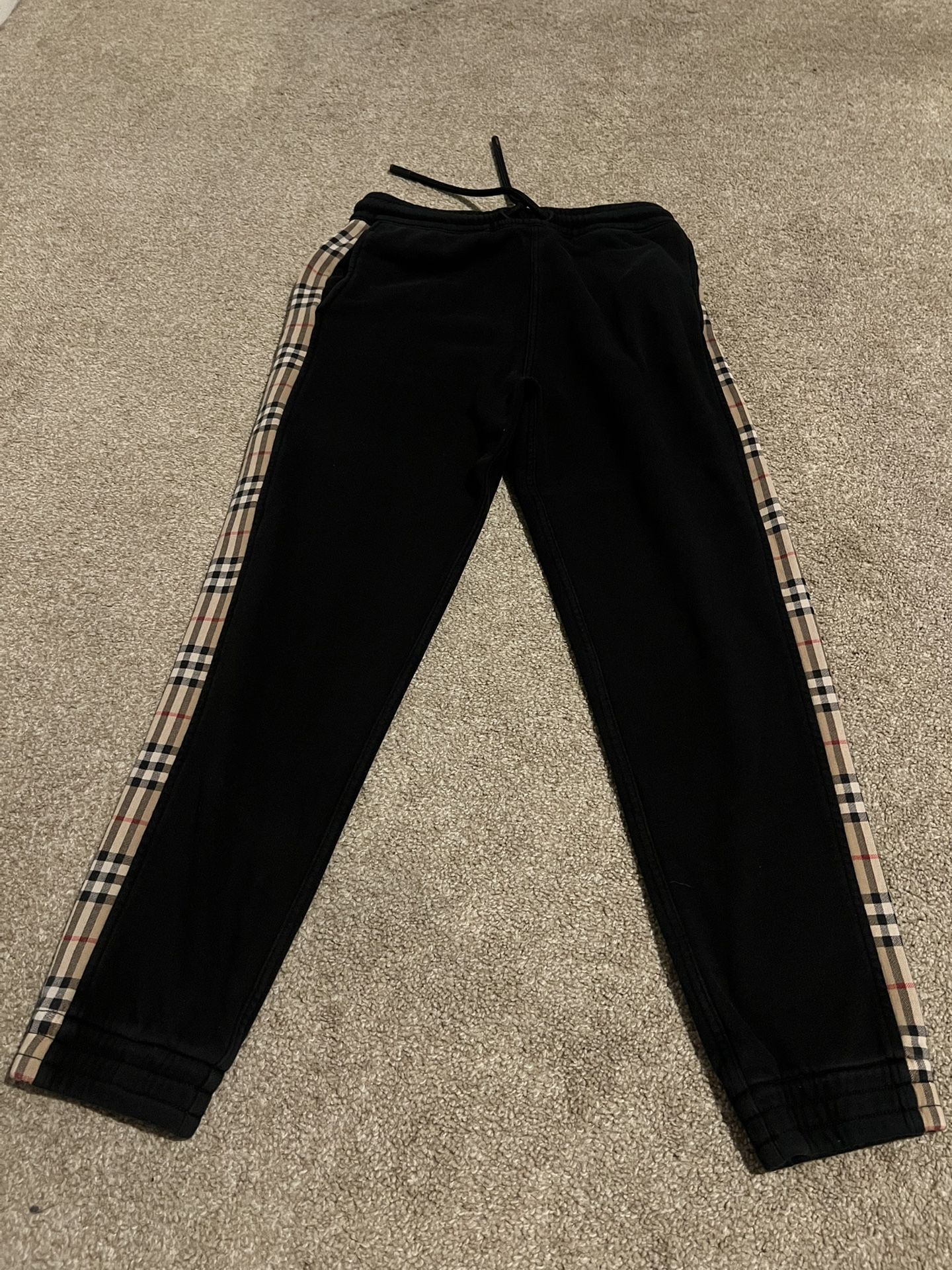 Men’s Burberry Side Logo Sweatpants