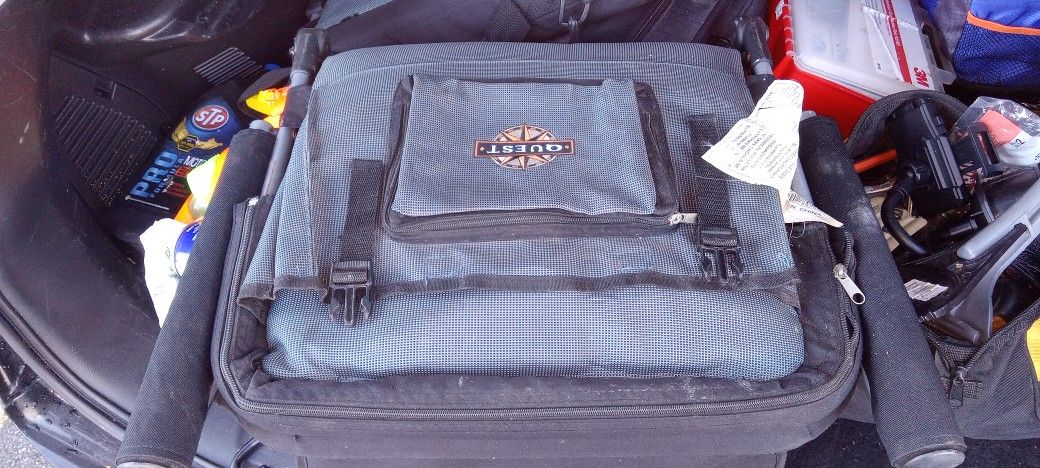 Lot Of 2 Factory Quest Heavy Duty Stadium Seats With Zipup Pockets And Carry Handles Deal