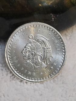 #799 Silver 10th oz round