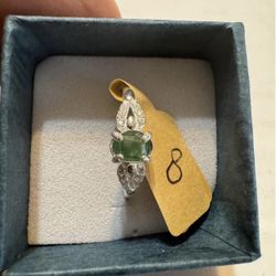 Emerald Ring Size 8