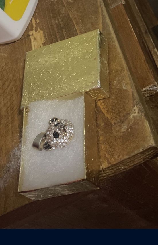 Gold plated Panda pendant.