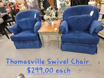 Chair Thomasville Swivel We are located at 2811 East Bell road. Another Time Around Furniture.