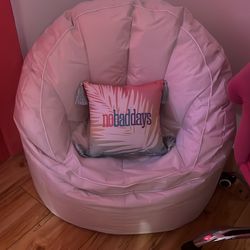 Bean Bag Chair-white