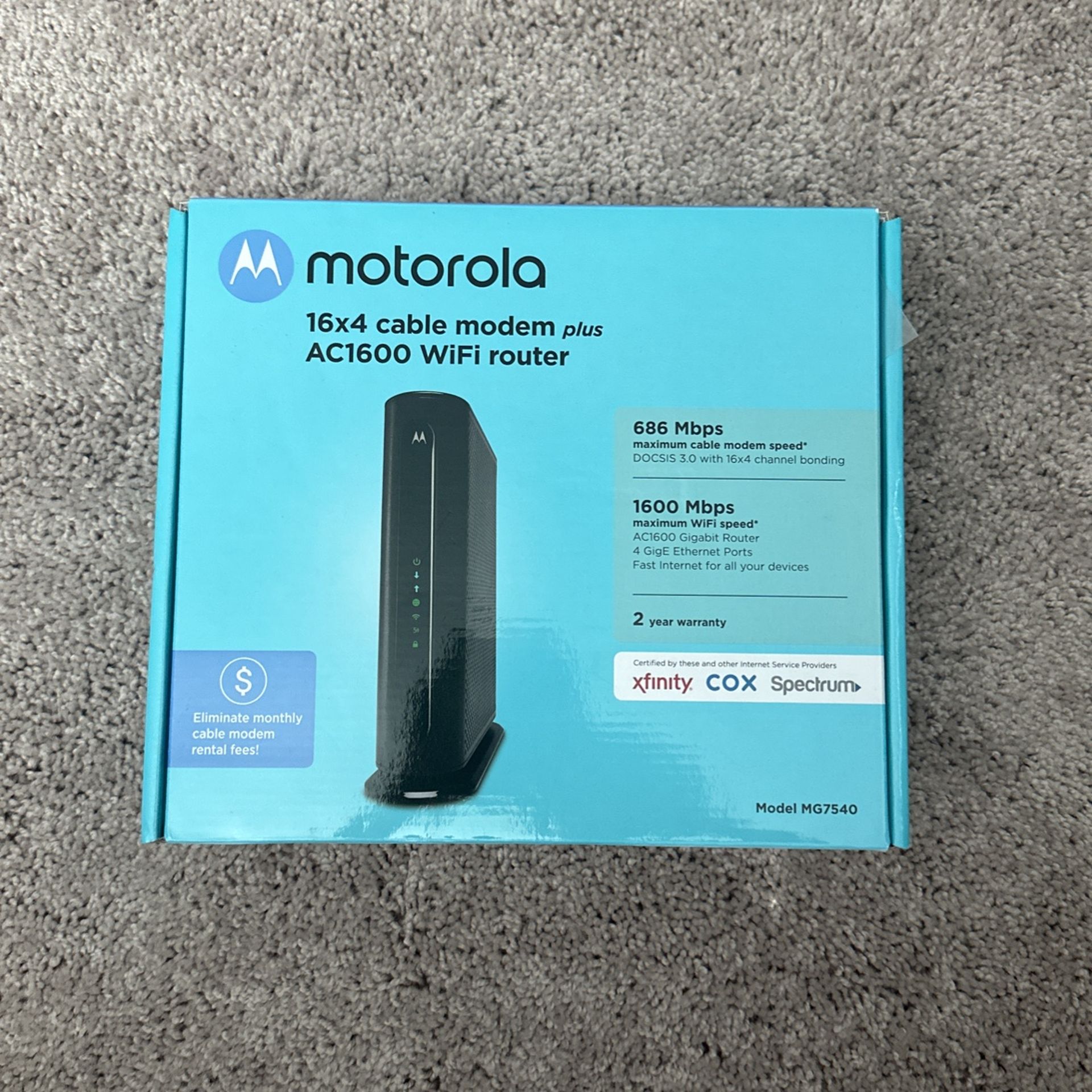 Motorola Modem Router WiFi