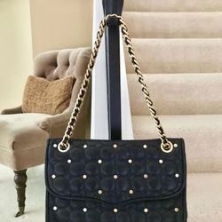 Price Reduction - Rebecca Minkoff Stud Quilted Leather Bag