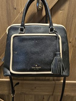 Black And Blush Pink Kate Spade Purse Cross Body