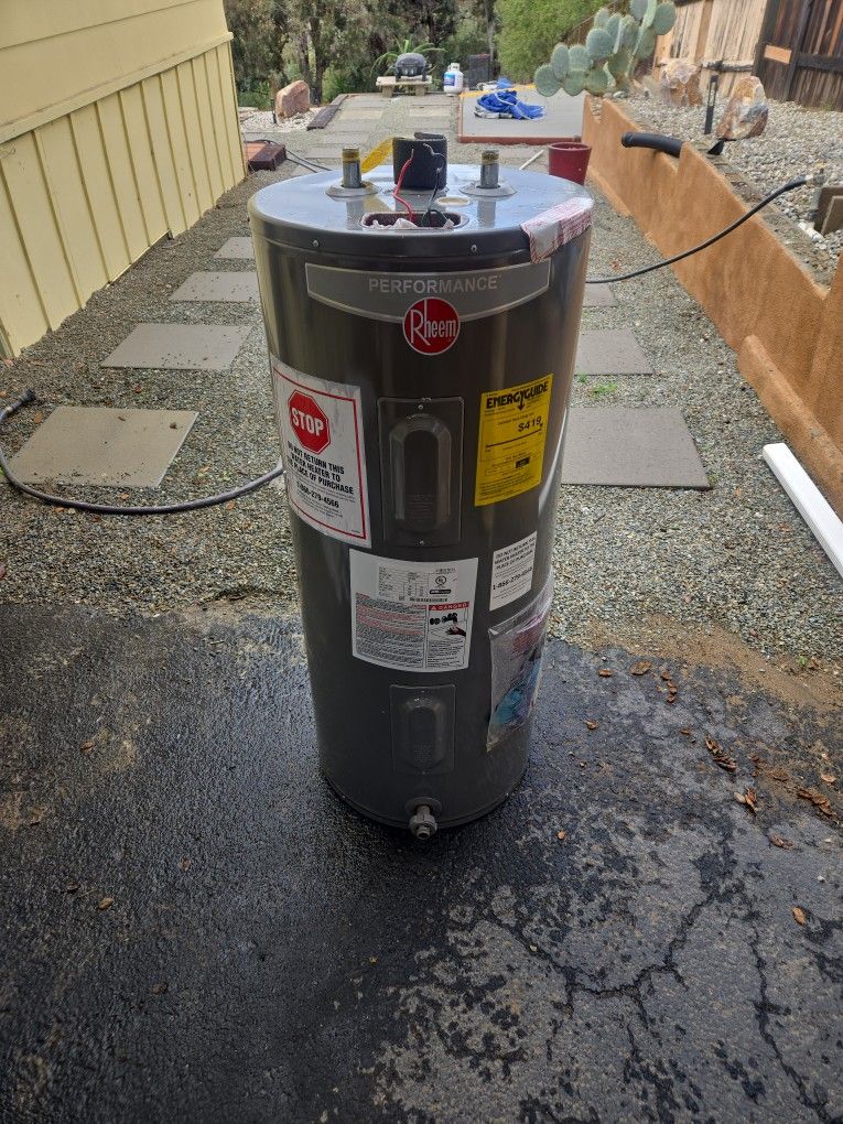 Rheem Electric Water Heater 40gallon Made 2020 Bargain Deal☆☆☆