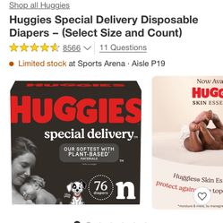 Huggies Newborn Diapers 