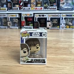BITTY Luke w/ Yoda 1” Funko Pop #363 Star Wars Empire Strikes Back Movies V Episode