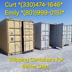 20 and 40 Ft Shipping Containers ON SALE! Conex, New And Used!  GREAT WARRANTY & Payment Plans!!