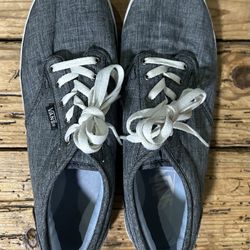 Vans Gray Old Skool Low Top Sneakers