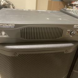 Behringer  power amplifiers model # EP40000,everything is working good and very good condition.