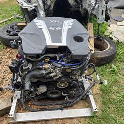 2017 Infiniti Q60, Q50  Engine And Transmission