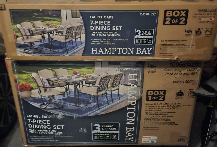 Patio 7 Peace Dining Set