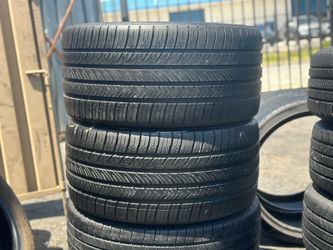 PAIR OF TIRE 265 35 18 MICHELIN 85% LIFE