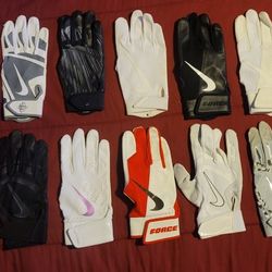 BRAND NEW NIKE BASEBALL BATTING GLOVE (One Glove) SIZE ADULT LARGE (RIGHT Hand Only) Pick One You Like