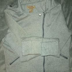 Black Aeropostale Zip up And Grey Zip Up