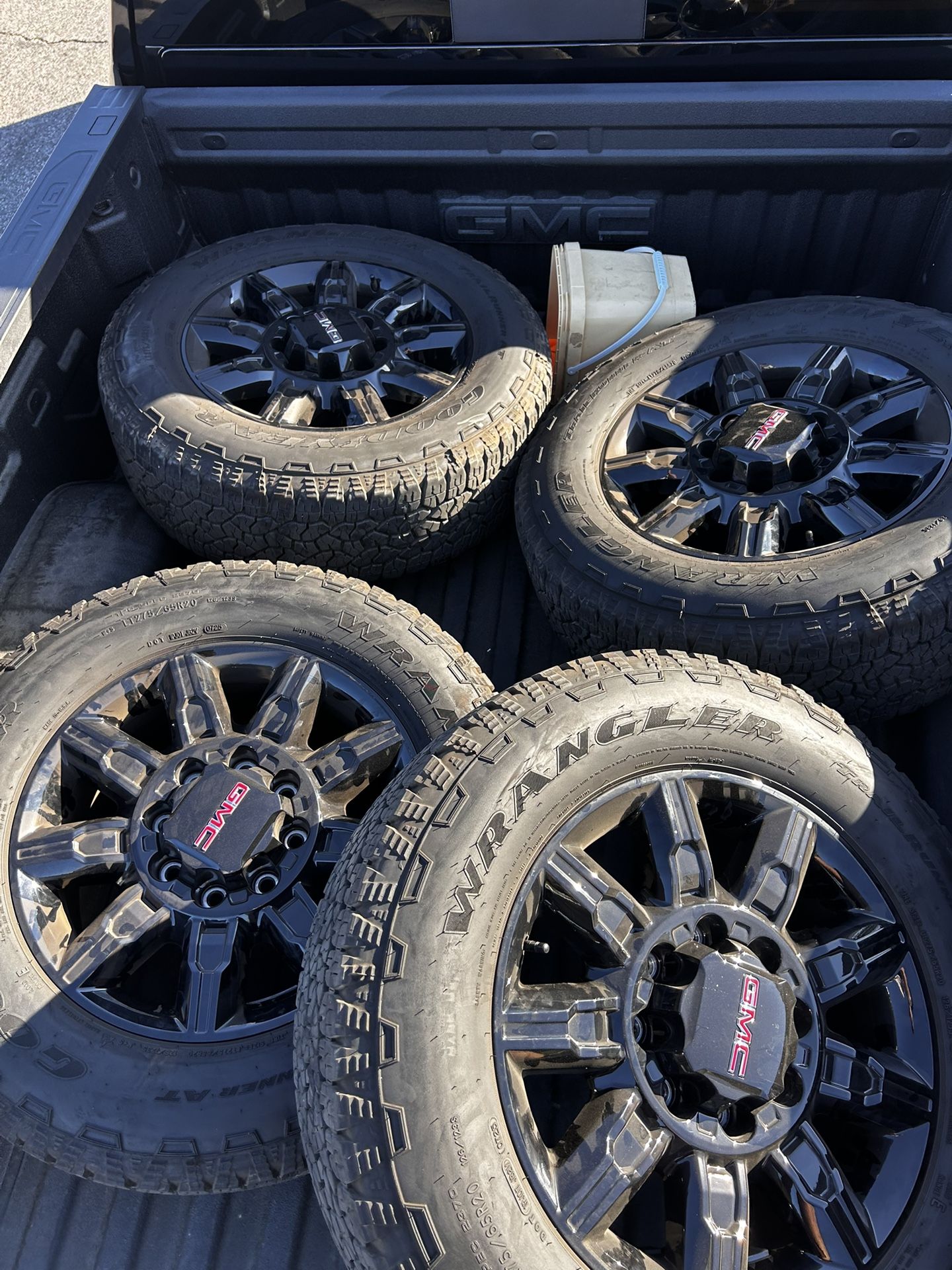 Stock GMC wheels And Tires