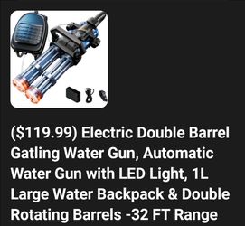 Super Gatling water gun