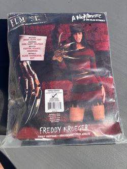 Woman Freddy Kruger costume