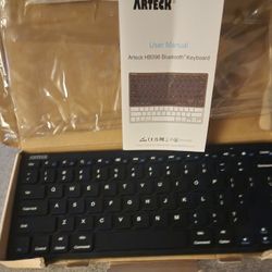 Bluetooth Keyboard Universal Slim Portable Wireless HB098  Android