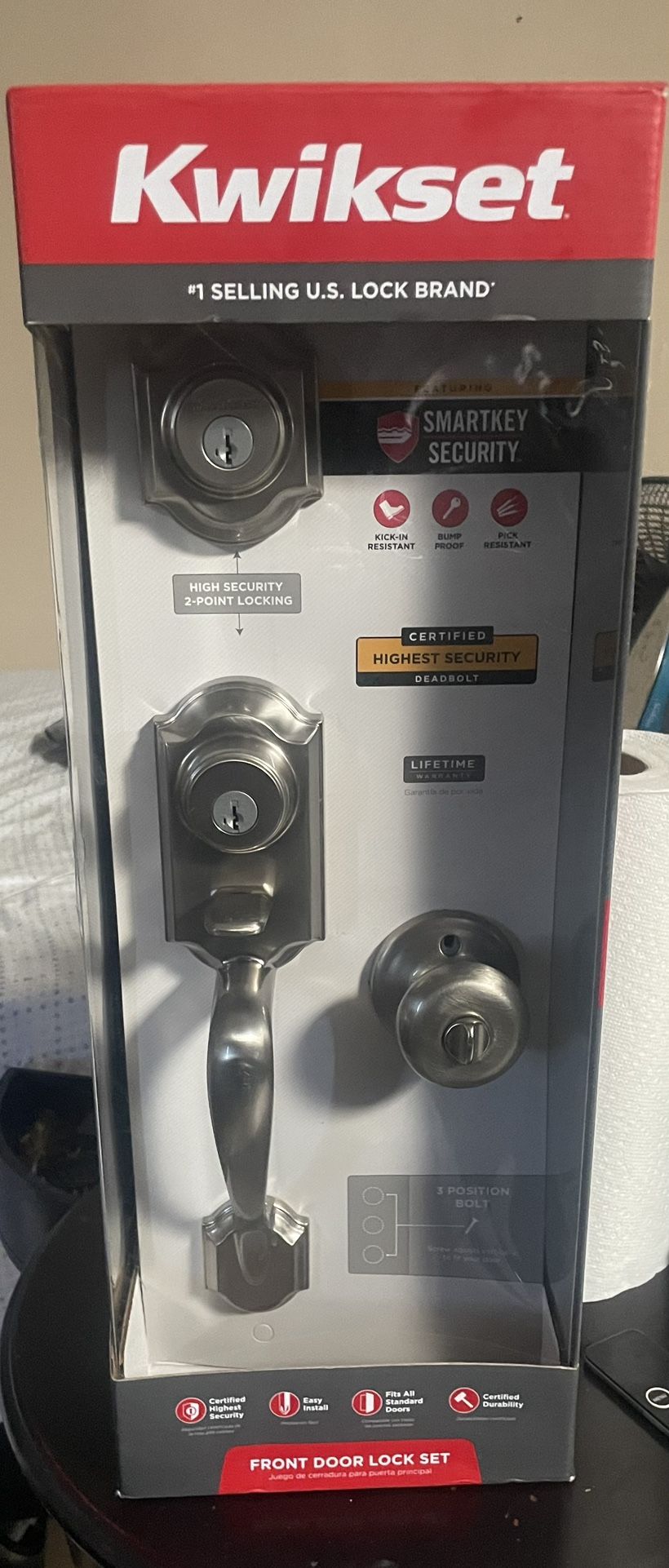 Front Door Knob Deadbolt 