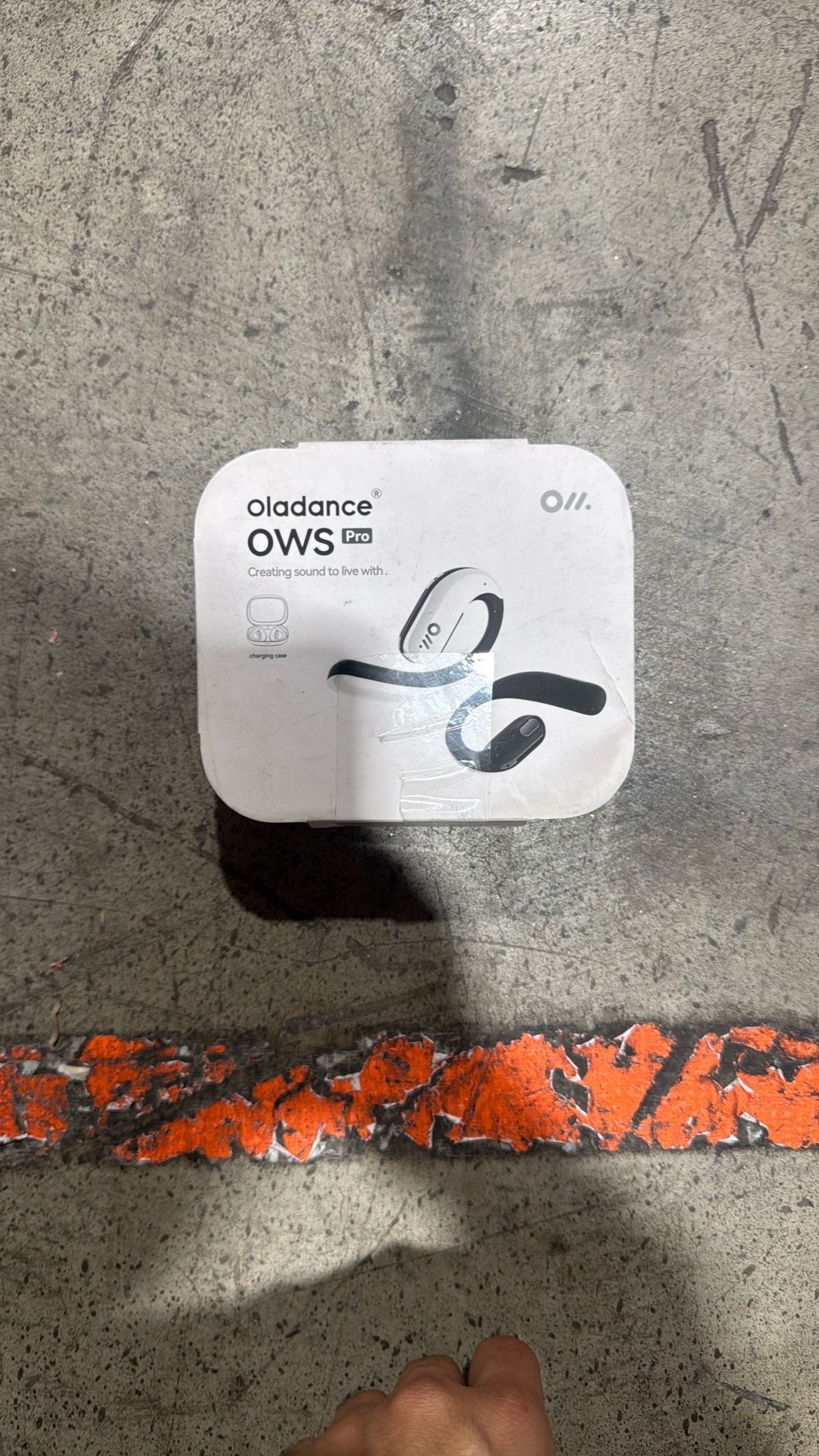 Oladance - OWS Pro Wearable Stereo True Wireless Open Ear Headphones - Porcelain White