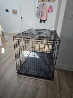 EveryYayDog kennel/crate with cover $75