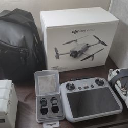 Dji Mini 4 Pro RC2 FLY MORE COMBO ( 3 BATTERIES), Shoulder Bag, PLUS ND FILTERS