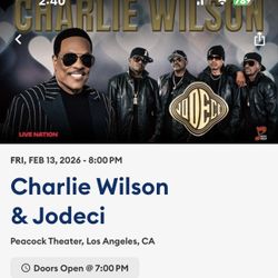 Charlie Wilson & Jodeci Concert 