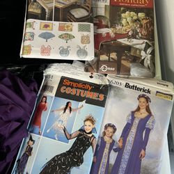 Free Miscellaneous Fabric, Patterns and Binding 