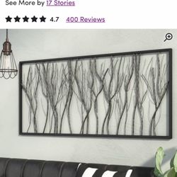 Metal Wall Decor, New!