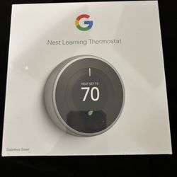 Google Nest Learning Thermostat 