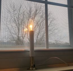 Electric Window Candle Lamp