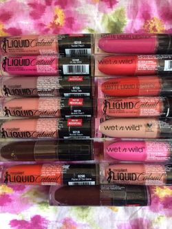 New wet&wild liquid matte lipsticks
