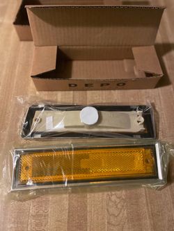 DEPO Amber Side Marker Light Assembly